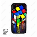 قاب گوشی آیفون ایکس اس مکس (Iphone Xs Max ) طرح مکعب کد 2236