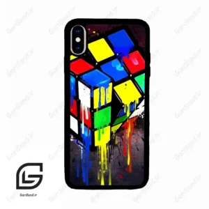 قاب گوشی آیفون ایکس اس مکس (Iphone Xs Max ) طرح مکعب کد 2236