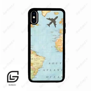 قاب گوشی آیفون ایکس اس مکس (Iphone Xs Max ) طرح نقشه کد 2243
