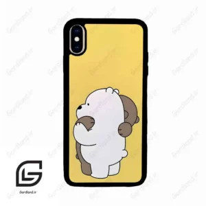 قاب گوشی آیفون ایکس اس مکس (Iphone Xs Max ) طرح خرس کد 2251
