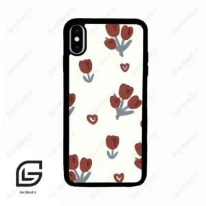 قاب گوشی آیفون ایکس اس مکس (Iphone Xs Max ) طرح گل کد 2252