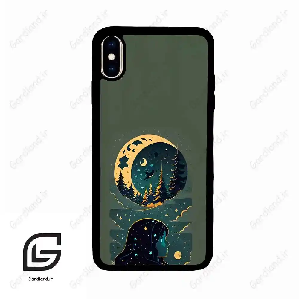 قاب گوشی آیفون ایکس اس مکس (Iphone Xs Max ) طرح ماه کد 2267