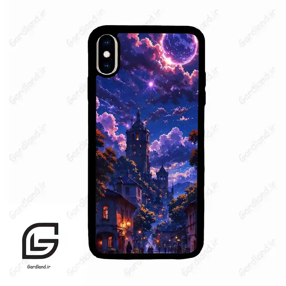 قاب گوشی آیفون ایکس اس مکس (Iphone Xs Max ) طرح اسمان کد 2277