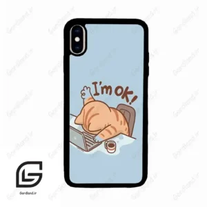 قاب گوشی آیفون ایکس اس مکس (Iphone Xs Max ) طرح گربه کد 2297
