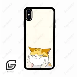 قاب گوشی آیفون ایکس اس مکس (Iphone Xs Max ) طرح گربه کد 2298