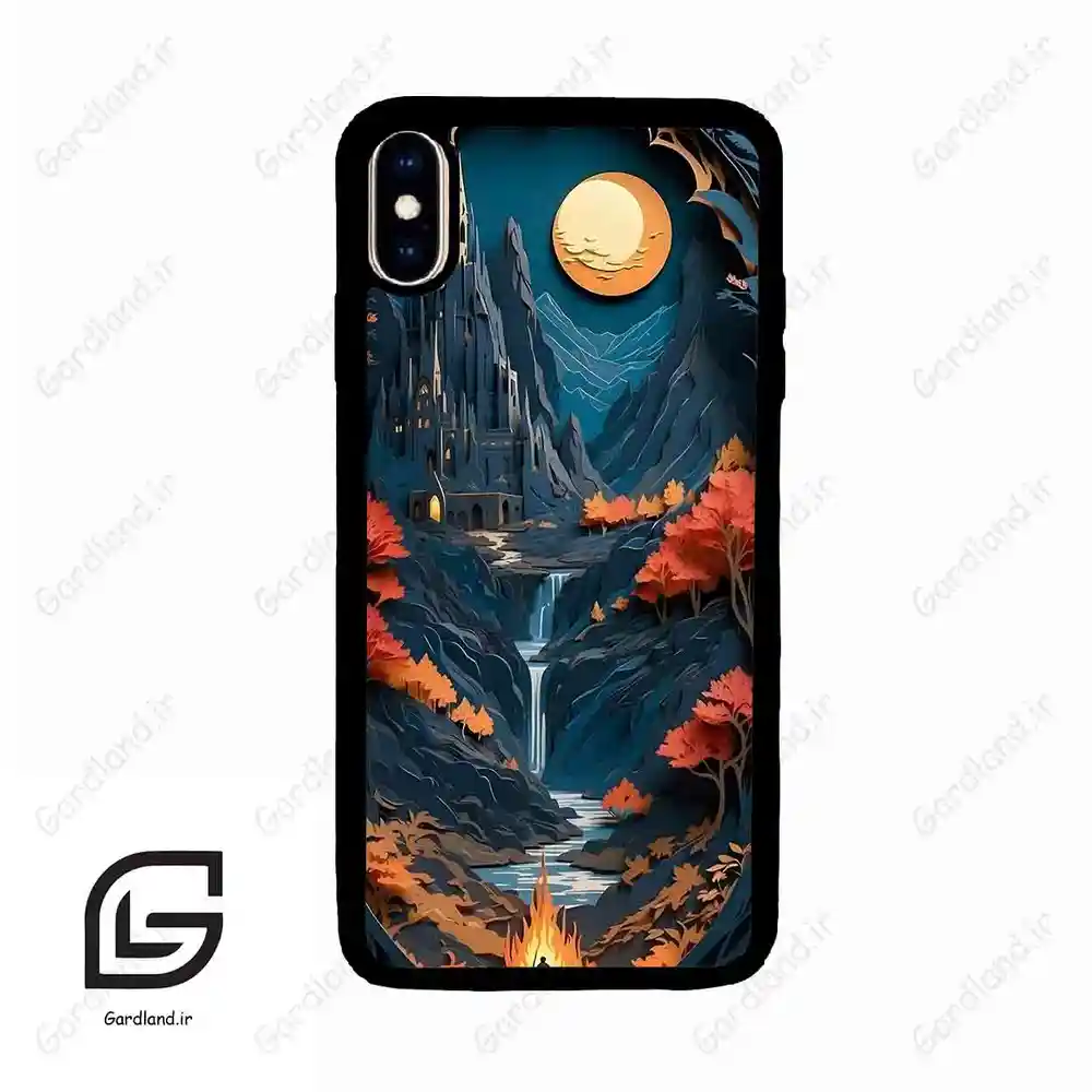 قاب گوشی آیفون ایکس اس مکس (Iphone Xs Max ) طرح طبیعت کد 2305
