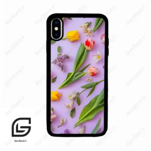 قاب گوشی آیفون ایکس اس مکس (Iphone Xs Max ) طرح گل کد 2320