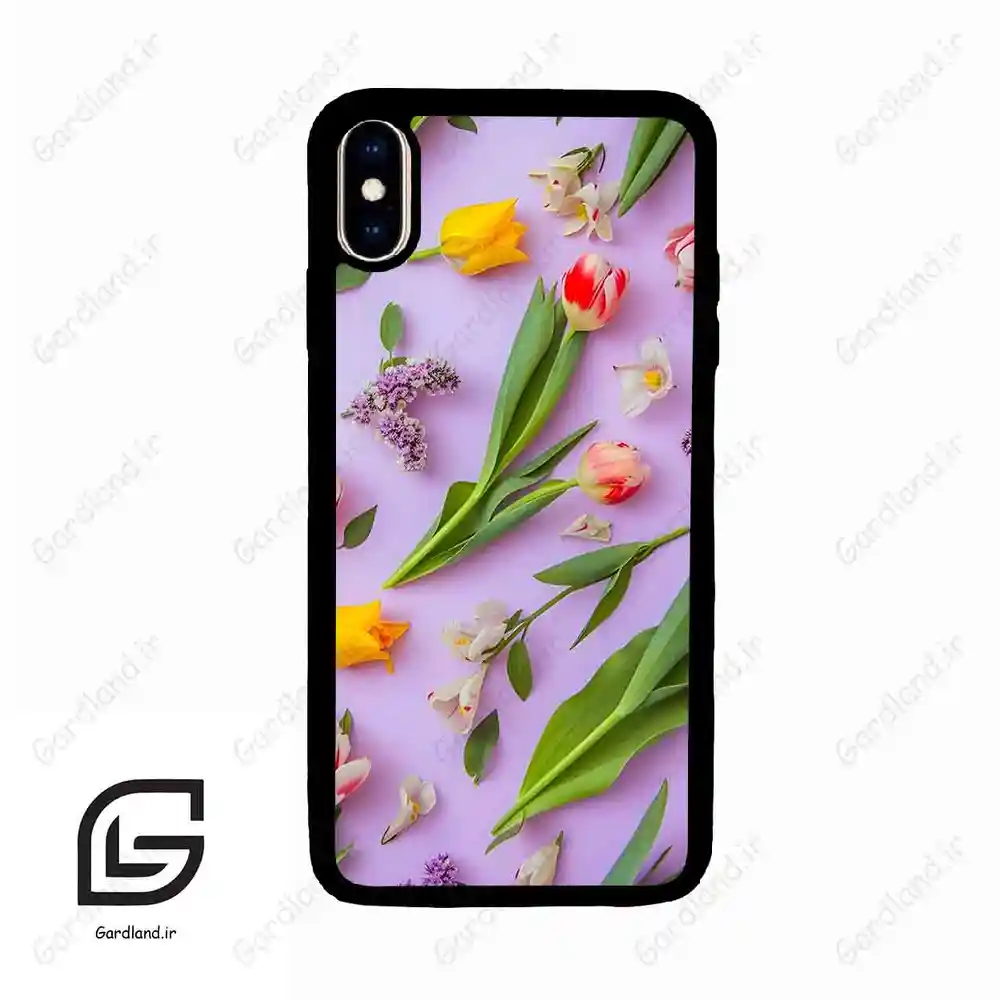 قاب گوشی آیفون ایکس اس مکس (Iphone Xs Max ) طرح گل کد 2320