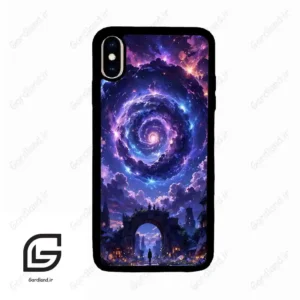 قاب گوشی آیفون ایکس اس مکس (Iphone Xs Max ) طرح اسمان کد 2345