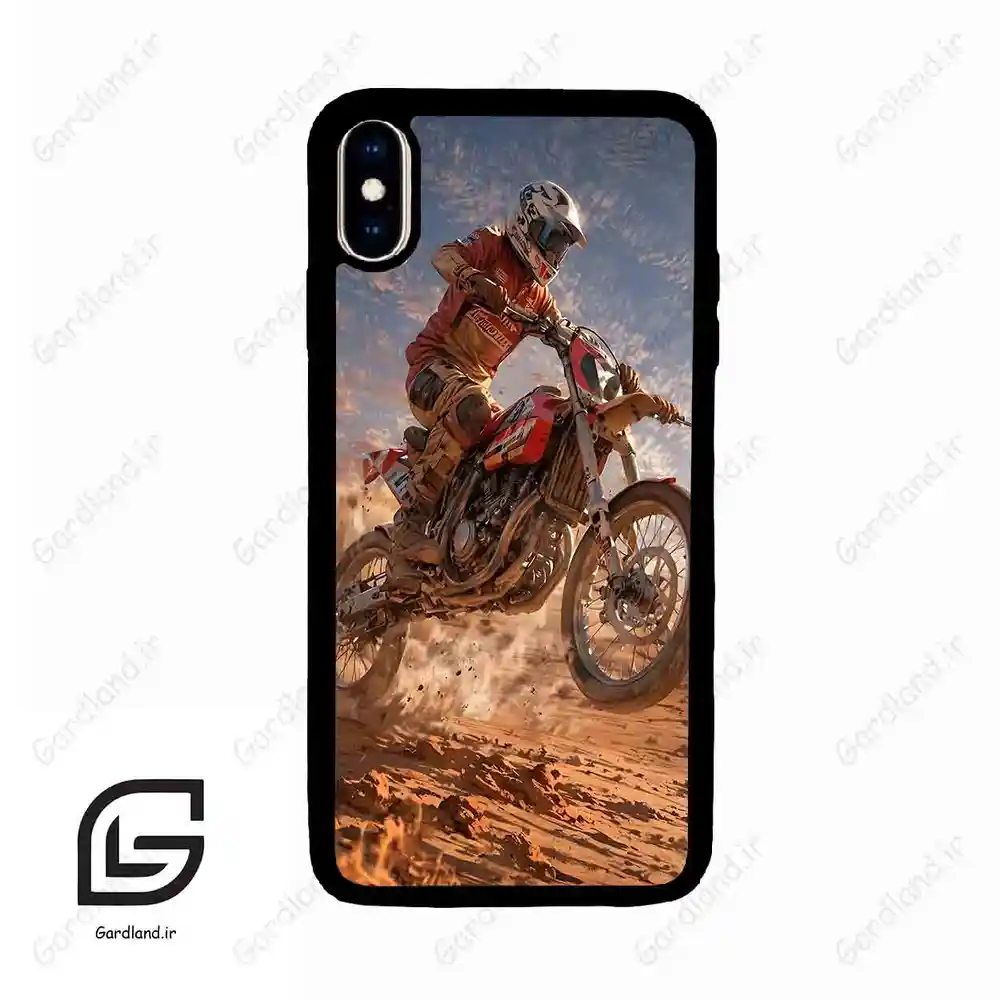 قاب گوشی آیفون ایکس اس مکس (Iphone Xs Max ) طرح موتورسوار کد 2370