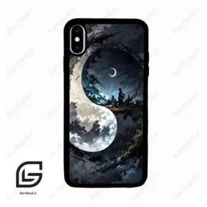 قاب گوشی آیفون ایکس اس مکس (Iphone Xs Max ) طرح یین کد 2383