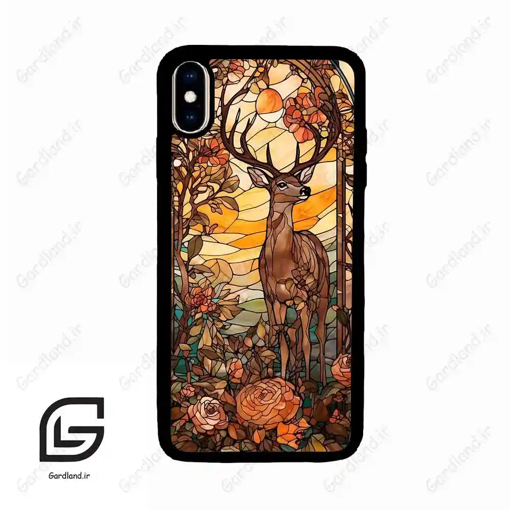 قاب گوشی آیفون ایکس اس مکس (Iphone Xs Max ) طرح گوزن کد 2391