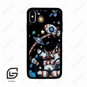 قاب گوشی آیفون ایکس اس مکس (Iphone Xs Max ) طرح فضانورد کد 2392