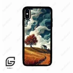 قاب گوشی آیفون ایکس اس مکس (Iphone Xs Max ) طرح طبیعت کد 2394