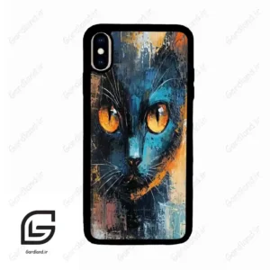 قاب گوشی آیفون ایکس اس مکس (Iphone Xs Max ) طرح گربه کد 2397