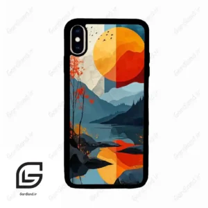 قاب گوشی آیفون ایکس اس مکس (Iphone Xs Max ) طرح طبیعت کد 2400