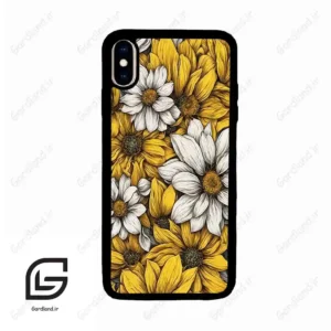 قاب گوشی آیفون ایکس اس مکس (Iphone Xs Max ) طرح گل کد 2402