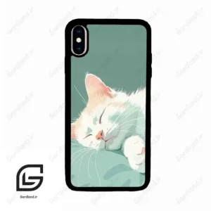 قاب گوشی آیفون ایکس اس مکس (Iphone Xs Max ) طرح گربه کد 2403