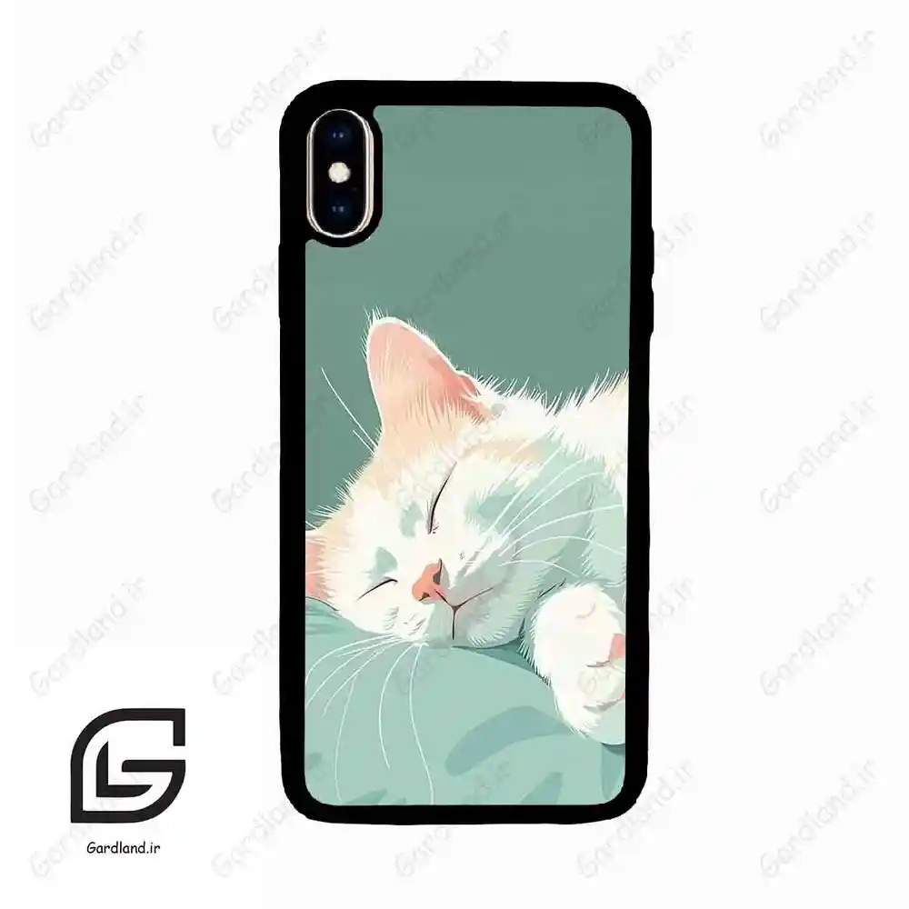 قاب گوشی آیفون ایکس اس مکس (Iphone Xs Max ) طرح گربه کد 2403