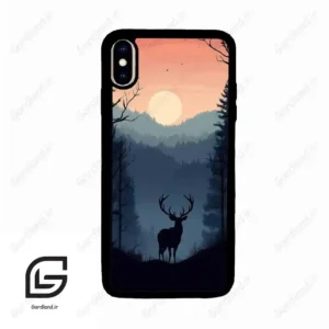 قاب گوشی آیفون ایکس اس مکس (Iphone Xs Max ) طرح گوزن کد 2406