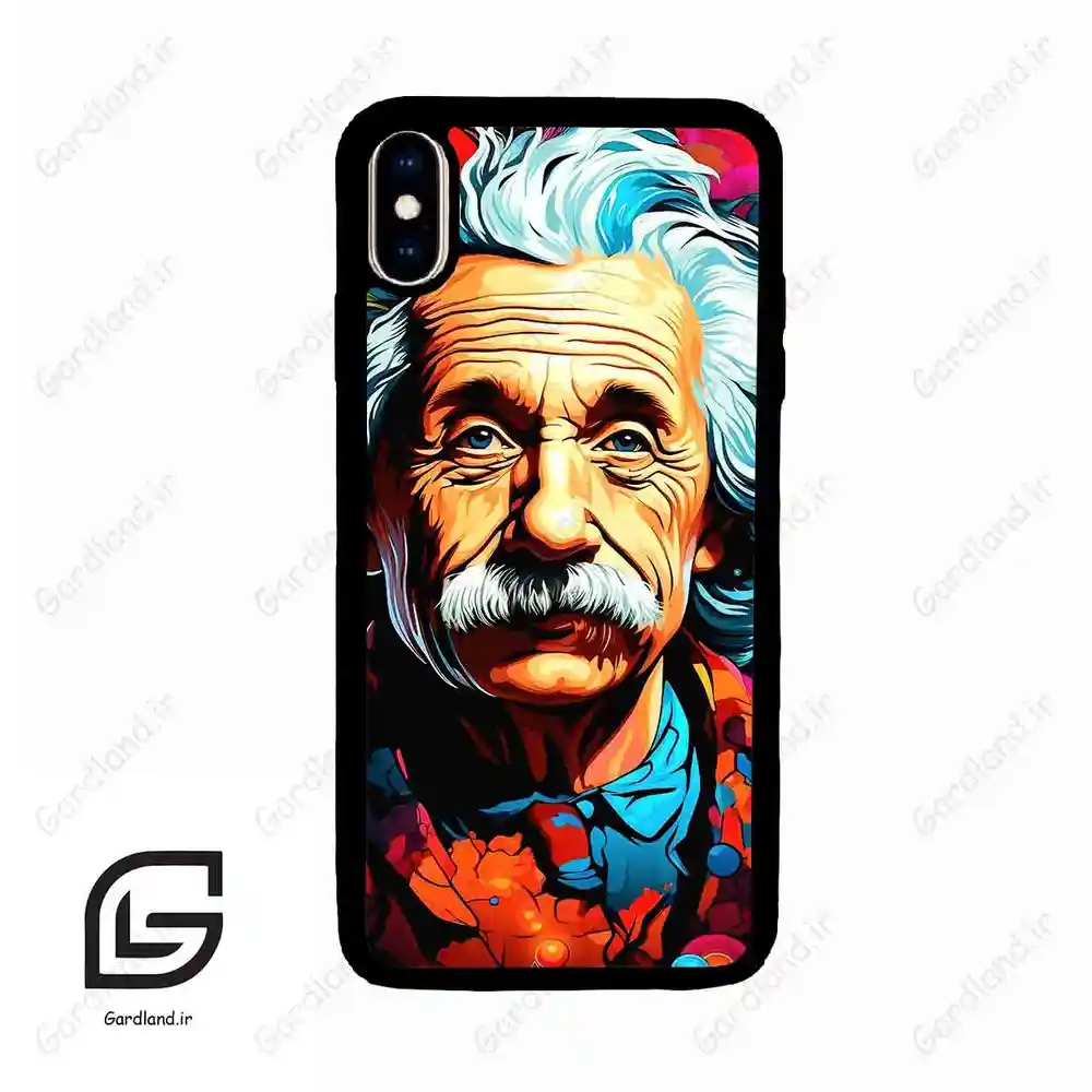 قاب گوشی آیفون ایکس اس مکس (Iphone Xs Max ) طرح انیشتین کد 2407