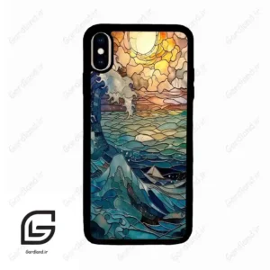 قاب گوشی آیفون ایکس اس مکس (Iphone Xs Max ) طرح موج کد 2413
