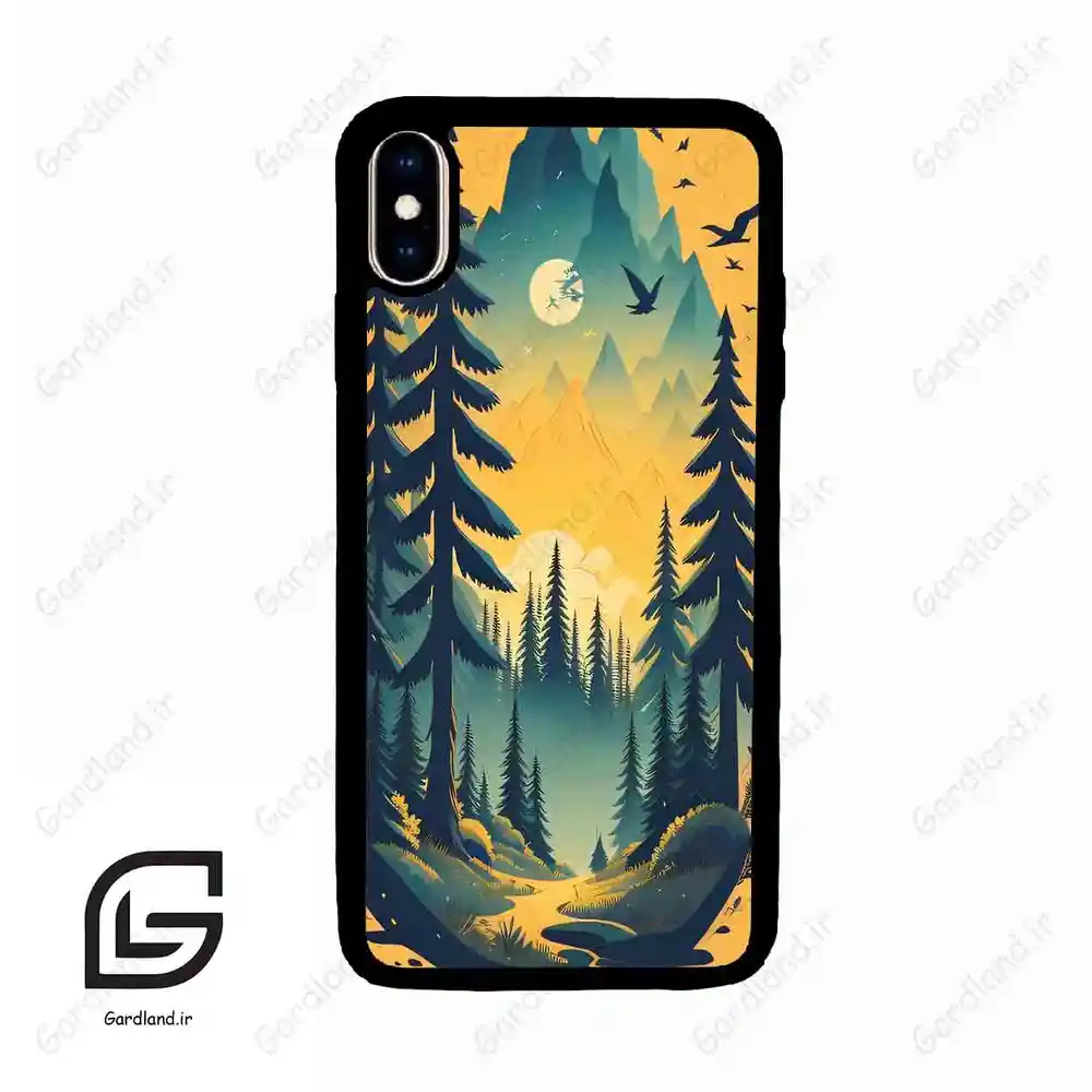 قاب گوشی آیفون ایکس اس مکس (Iphone Xs Max ) طرح طبیعت کد 2417