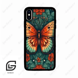 قاب گوشی آیفون ایکس اس مکس (Iphone Xs Max ) طرح پروانه کد 2421