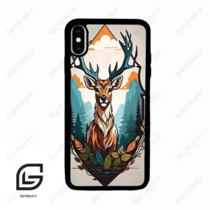 قاب گوشی آیفون ایکس اس مکس (Iphone Xs Max ) طرح گوزن کد 2429