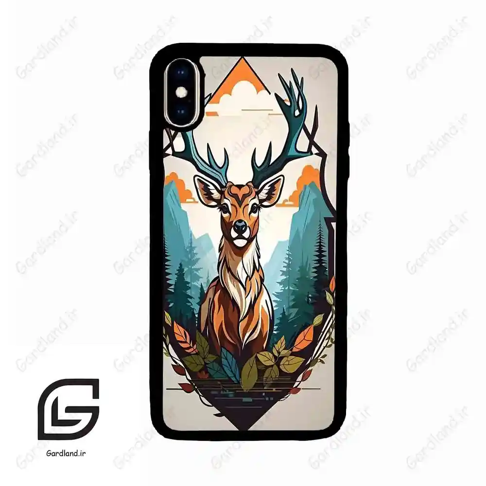 قاب گوشی آیفون ایکس اس مکس (Iphone Xs Max ) طرح گوزن کد 2429
