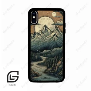 قاب گوشی آیفون ایکس اس مکس (Iphone Xs Max ) طرح طبیعت کد 2432