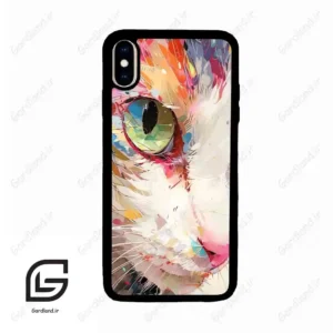 قاب گوشی آیفون ایکس اس مکس (Iphone Xs Max ) طرح گربه کد 2437