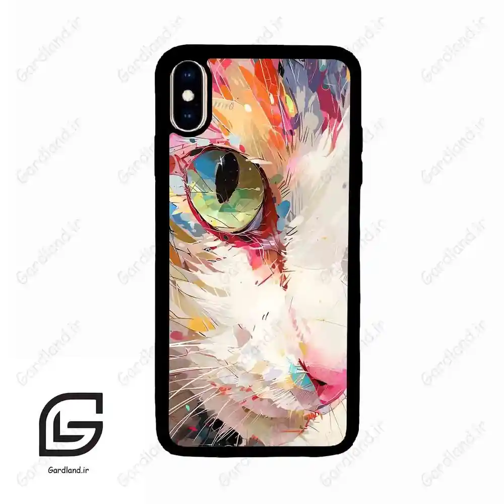 قاب گوشی آیفون ایکس اس مکس (Iphone Xs Max ) طرح گربه کد 2437