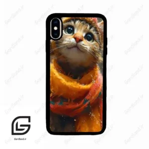 قاب گوشی آیفون ایکس اس مکس (Iphone Xs Max ) طرح گربه کد 2440