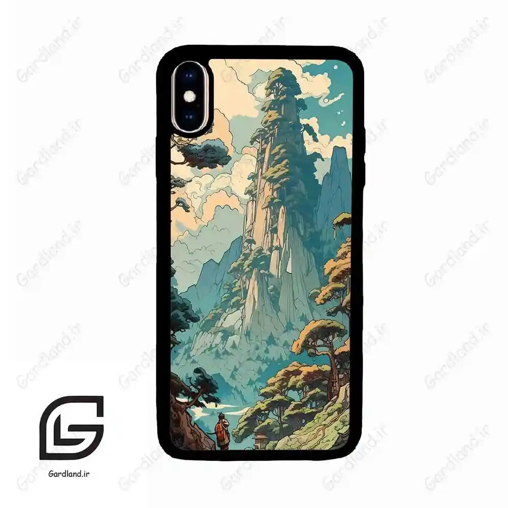 قاب گوشی آیفون ایکس اس مکس (Iphone Xs Max ) طرح طبیعت کد 2445