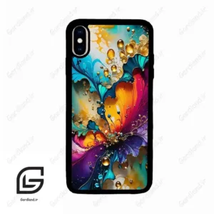 قاب گوشی آیفون ایکس اس مکس (Iphone Xs Max ) طرح ابرنگی کد 2447