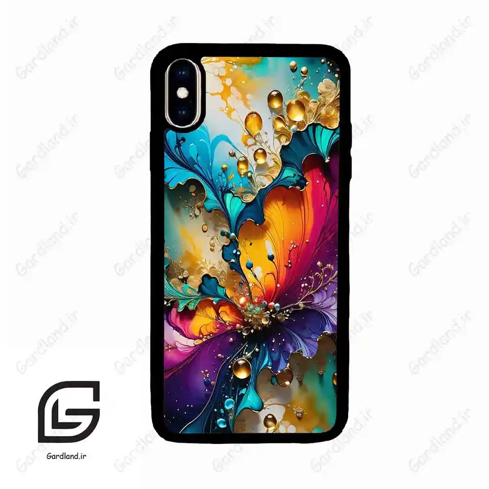 قاب گوشی آیفون ایکس اس مکس (Iphone Xs Max ) طرح ابرنگی کد 2447