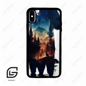 قاب گوشی آیفون ایکس اس مکس (Iphone Xs Max ) طرح خرس کد 2449