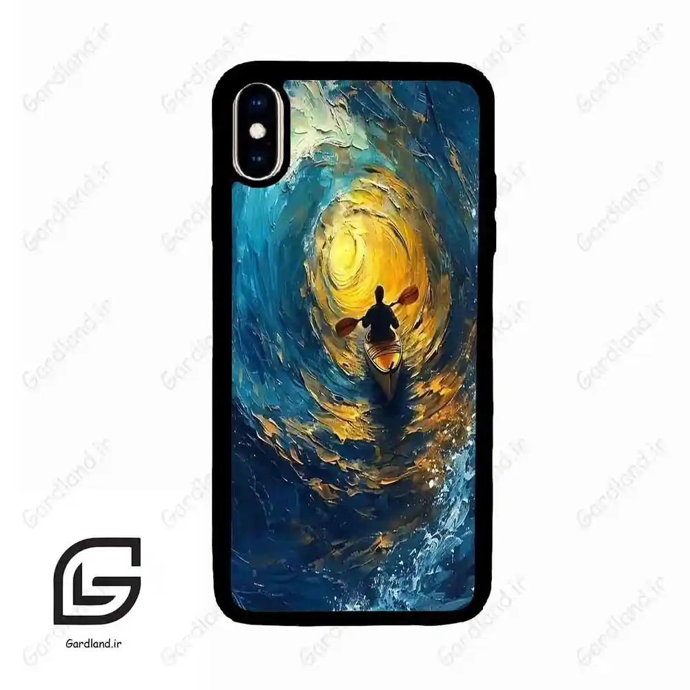 قاب گوشی آیفون ایکس اس مکس (Iphone Xs Max ) طرح دریا کد 2460