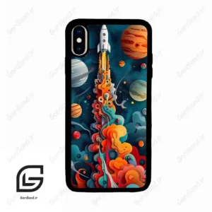قاب گوشی آیفون ایکس اس مکس (Iphone Xs Max ) طرح موشک کد 2470