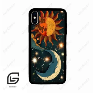 قاب گوشی آیفون ایکس اس مکس (Iphone Xs Max ) طرح ماه کد 2474