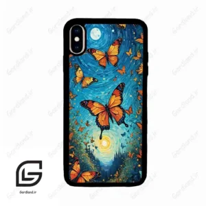 قاب گوشی آیفون ایکس اس مکس (Iphone Xs Max ) طرح پروانه کد 2479