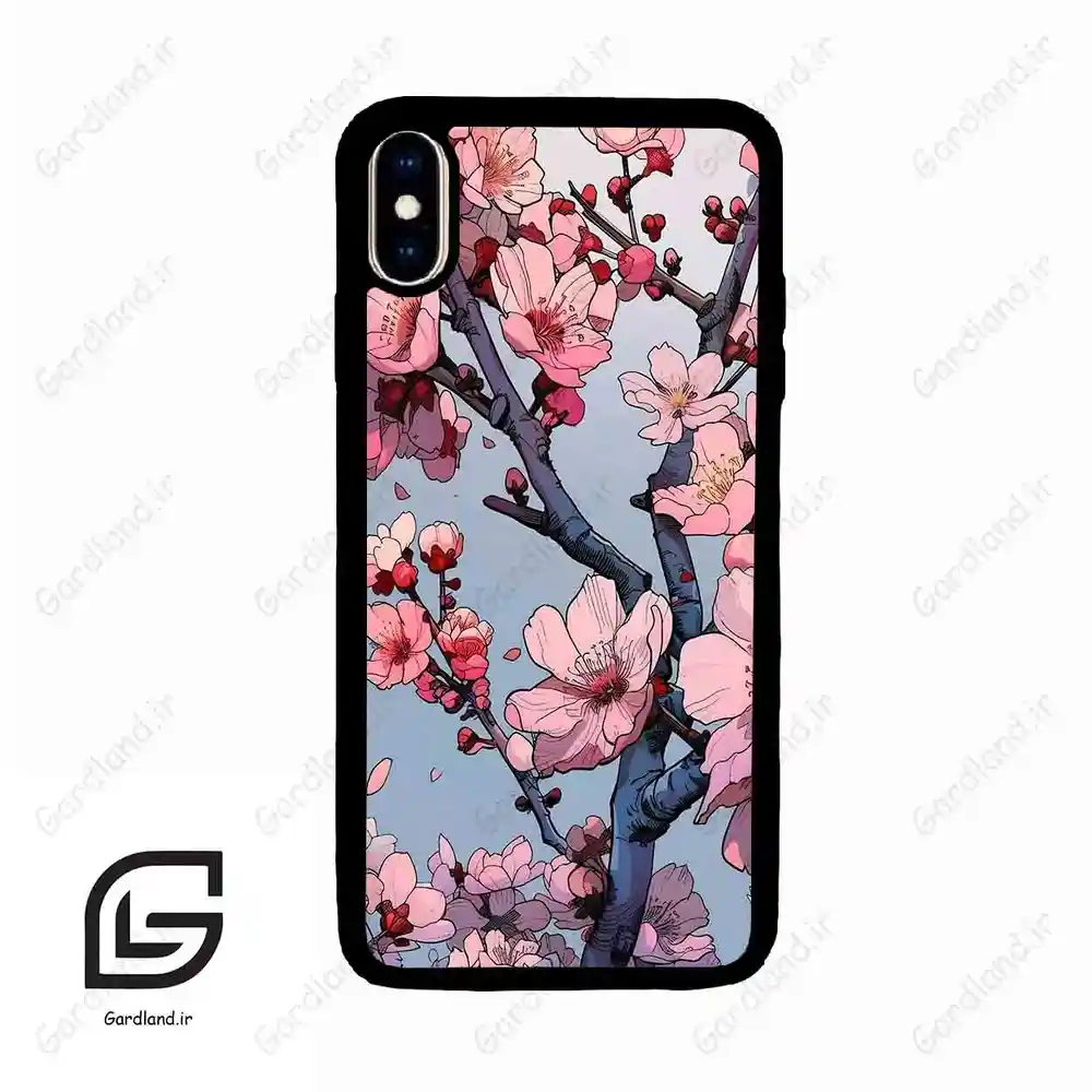 قاب گوشی آیفون ایکس اس مکس (Iphone Xs Max ) طرح شکوفه کد 2481