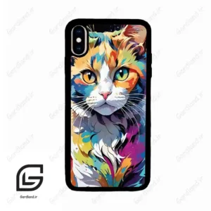 قاب گوشی آیفون ایکس اس مکس (Iphone Xs Max ) طرح گربه کد 2483