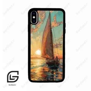 قاب گوشی آیفون ایکس اس مکس (Iphone Xs Max ) طرح قایق کد 2485