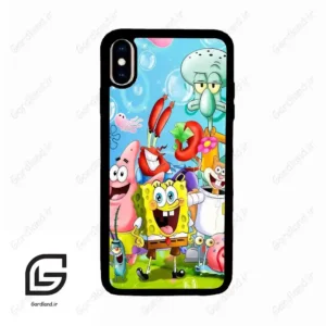 قاب گوشی آیفون ایکس اس مکس (Iphone Xs Max ) طرح باب کد 2487