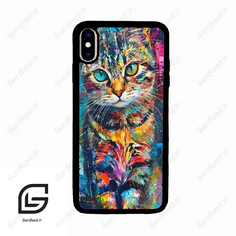 قاب گوشی آیفون ایکس اس مکس (Iphone Xs Max ) طرح گربه کد 2488