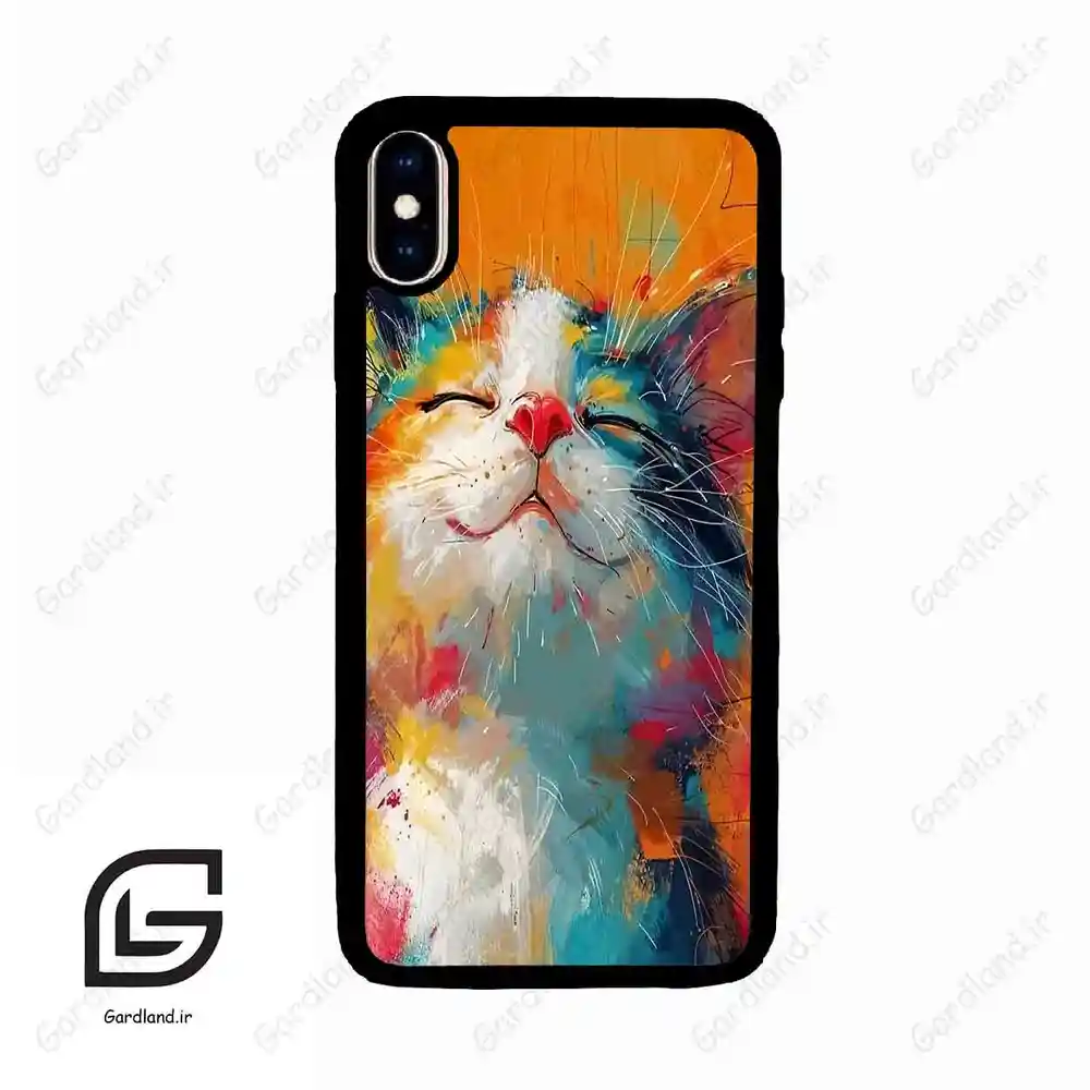 قاب گوشی آیفون ایکس اس مکس (Iphone Xs Max ) طرح گربه کد 2489