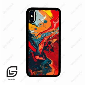 قاب گوشی آیفون ایکس اس مکس (Iphone Xs Max ) طرح ابرنگی کد 2490