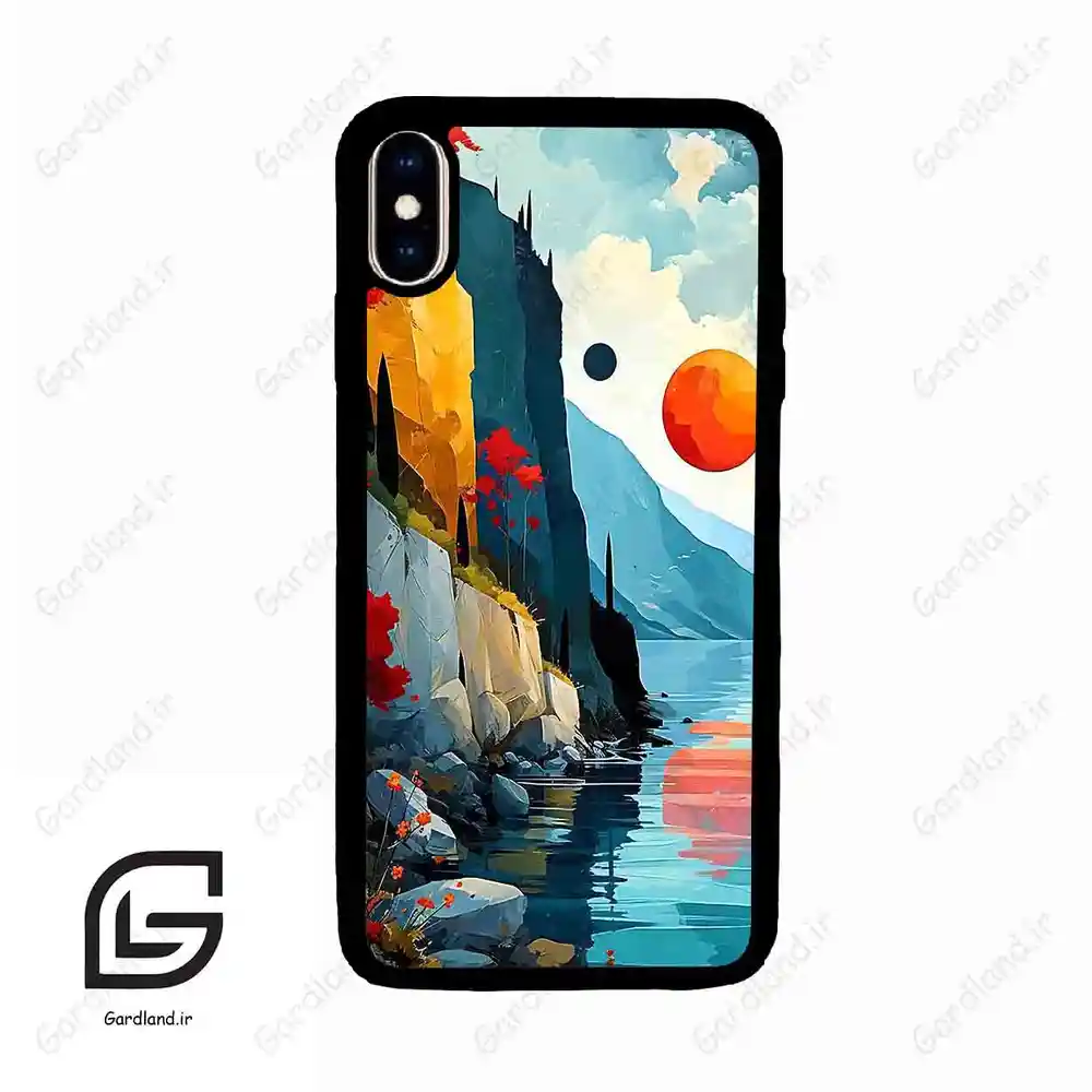 قاب گوشی آیفون ایکس اس مکس (Iphone Xs Max ) طرح طبیعت کد 2494